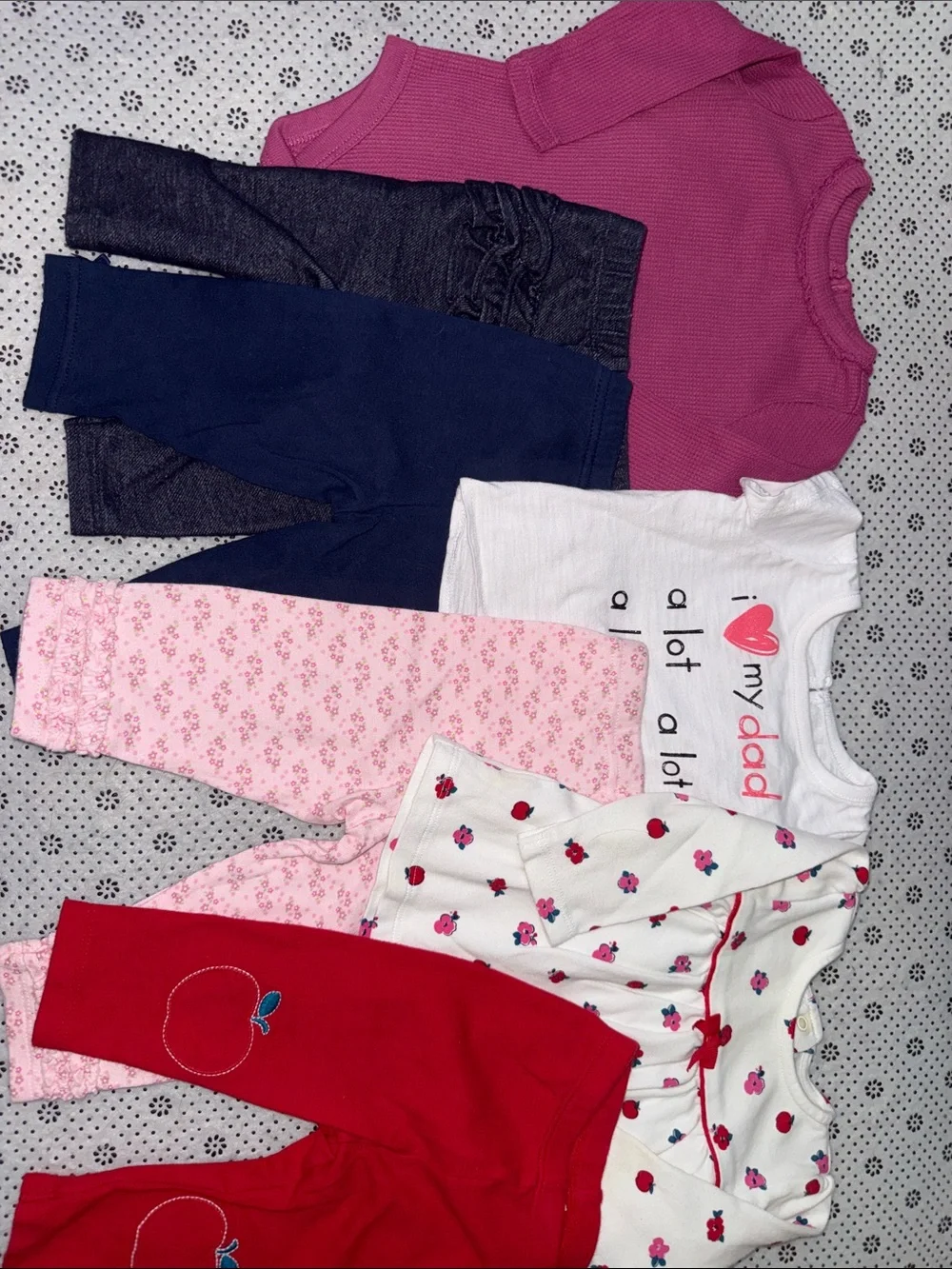 🛍 CUTE LITTLE GIRLS MIXED ITEMS 7 PIECES SIZE 3-6 MONTHS 🛍